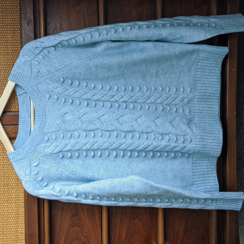 Loft NWT Baby Blue Sweater